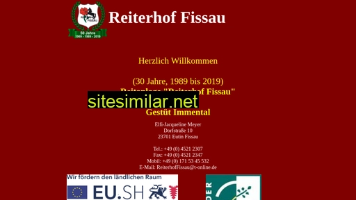 reiterhof-fissau.de alternative sites