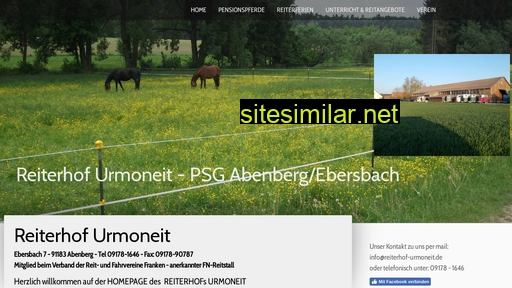 reiterhof-urmoneit.de alternative sites