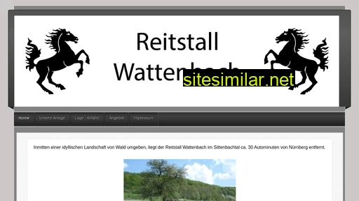 reitstall-wattenbach.de alternative sites