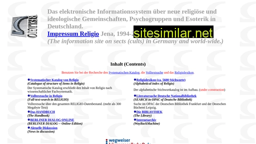 religio.de alternative sites