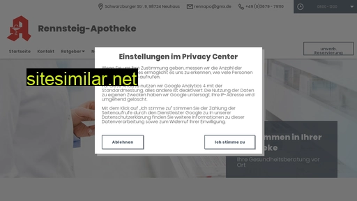 rennsteig-apotheke-neuhaus-app.de alternative sites