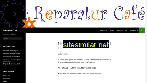 reparatur-cafe-uebersee.de alternative sites