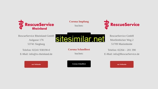 rescueservice.de alternative sites
