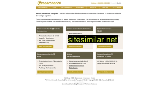 Researcher24 similar sites
