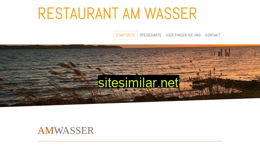 restaurant-am-wasser.de alternative sites