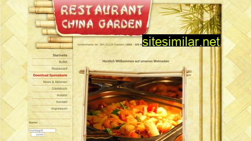 restaurant-china-garden.de alternative sites