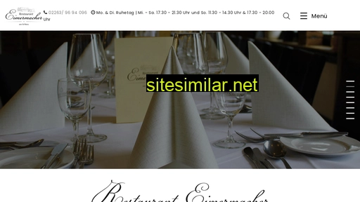 restaurant-eimermacher.de alternative sites