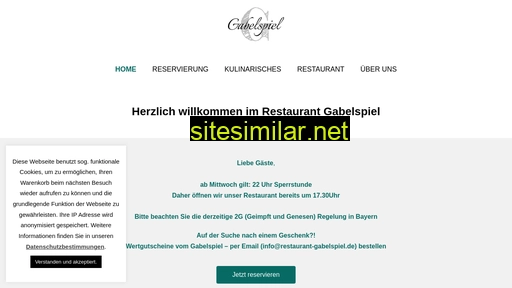 Restaurant-gabelspiel similar sites