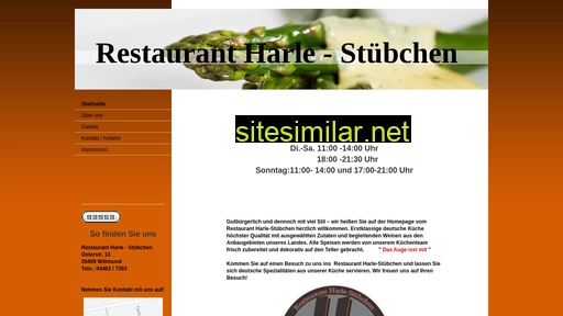 Restaurant-harle-stuebchen similar sites