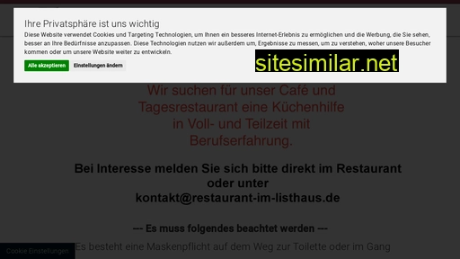 restaurant-im-listhaus.de alternative sites