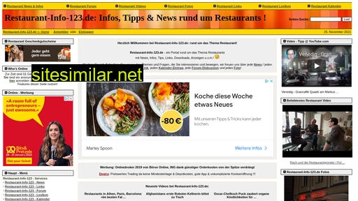 Restaurant-info-123 similar sites
