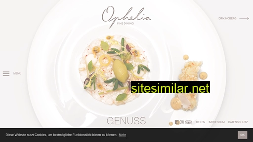 restaurant-ophelia.de alternative sites