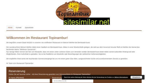 Restaurant-topinambur similar sites