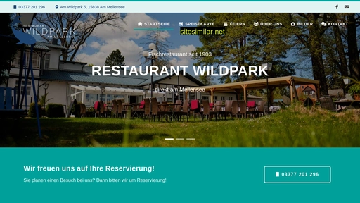 Restaurant-wildpark similar sites