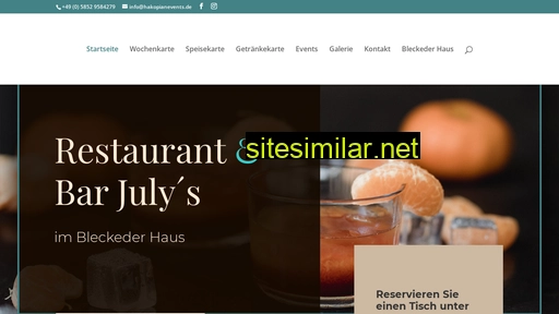restaurantjulys.de alternative sites