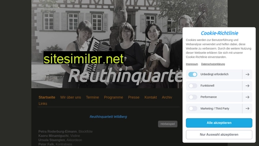 reuthinquartett.de alternative sites