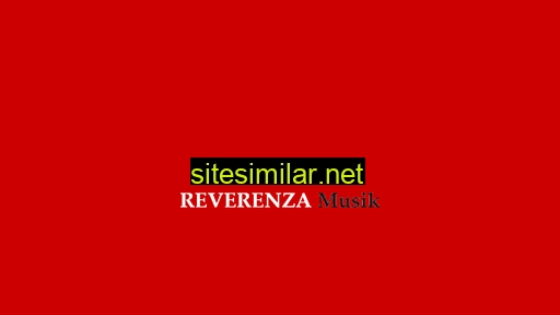 reverenza-musik.de alternative sites