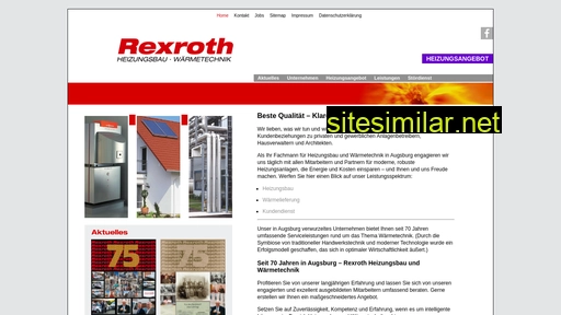 Rexroth-heizungsbau similar sites