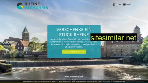 Rheine-gutschein similar sites