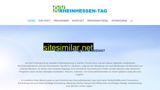 Rheinhessen-tag similar sites