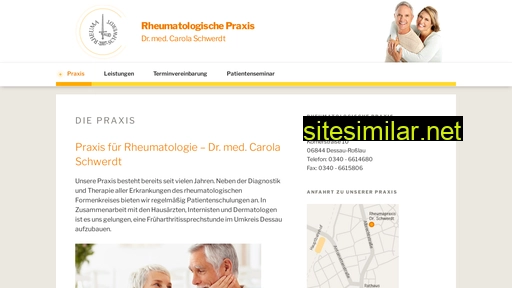 rheumapraxis-dessau.de alternative sites