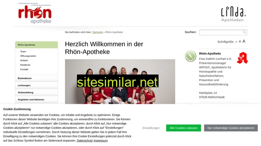 rhoenapotheke.de alternative sites
