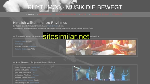 Rhythmos similar sites