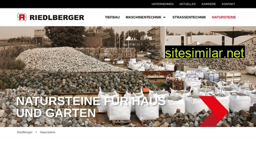 riedlberger-natursteine.de alternative sites