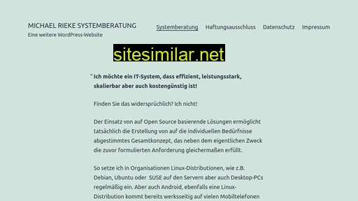rieke-systemberatung.de alternative sites