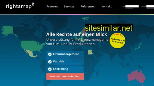 rightsmap.de alternative sites