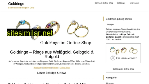 ringe-gold-online.de alternative sites