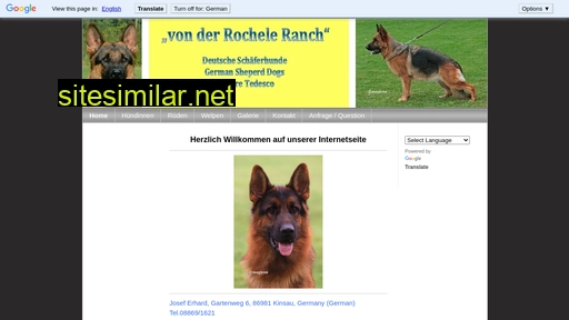 rochele-ranch-gsd.de alternative sites