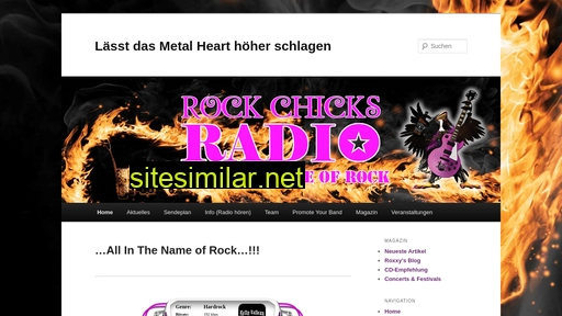 Rockchicks-radio similar sites