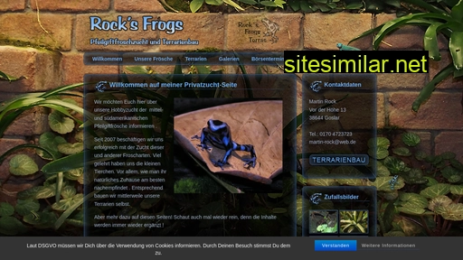 Rocks-frogs similar sites