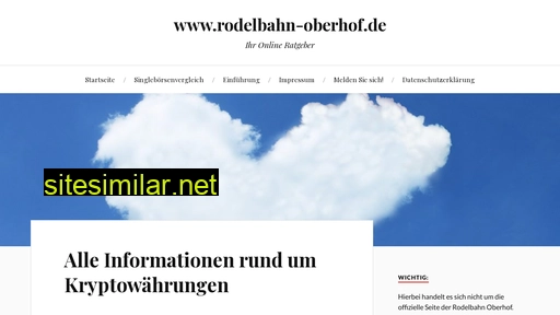 rodelbahn-oberhof.de alternative sites