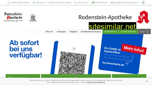 rodenstein-apotheke.de alternative sites