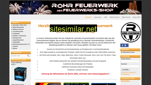 roehr-feuerwerk-shop.de alternative sites