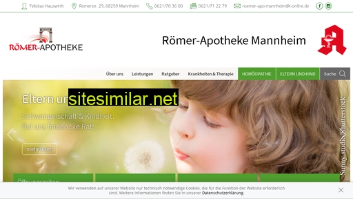 roemer-apotheke-mannheim.de alternative sites