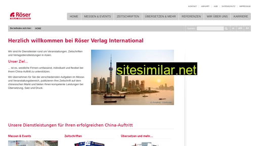 Roeser-international similar sites