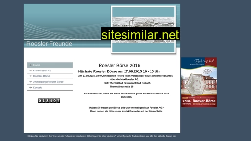 Roesler-freunde similar sites