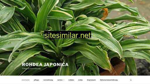 rohdea-japonica.de alternative sites
