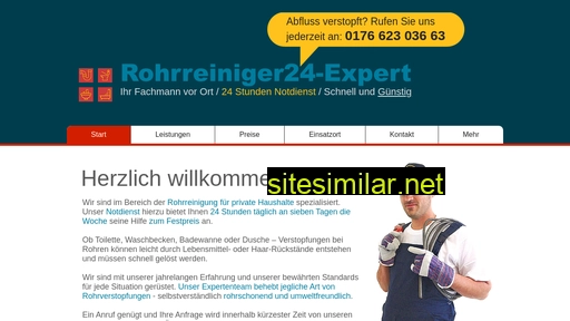 rohrreiniger24-expert.de alternative sites
