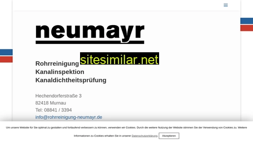 rohrreinigung-neumayr.de alternative sites