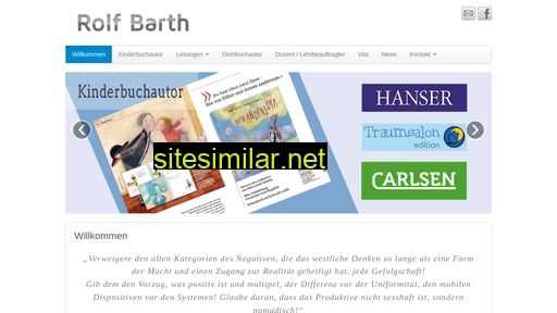 rolf-barth.de alternative sites