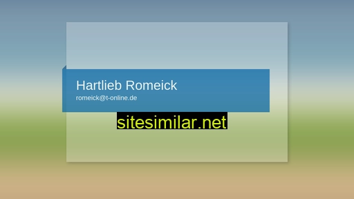 romeick.de alternative sites