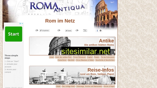Roma-antiqua similar sites