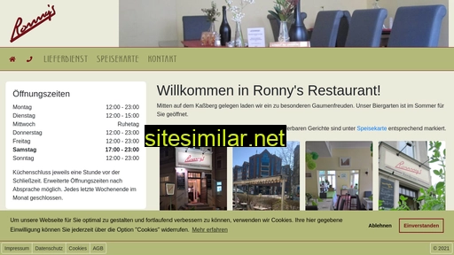 ronnys-restaurant.de alternative sites