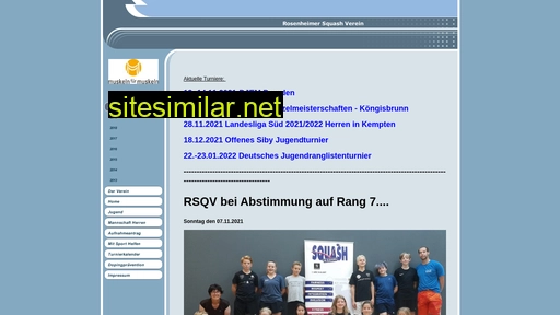 rosenheimer-squash-verein.de alternative sites