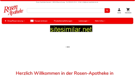 rosen-apotheke-braunschweig.de alternative sites