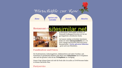 rose-weinstadt.de alternative sites